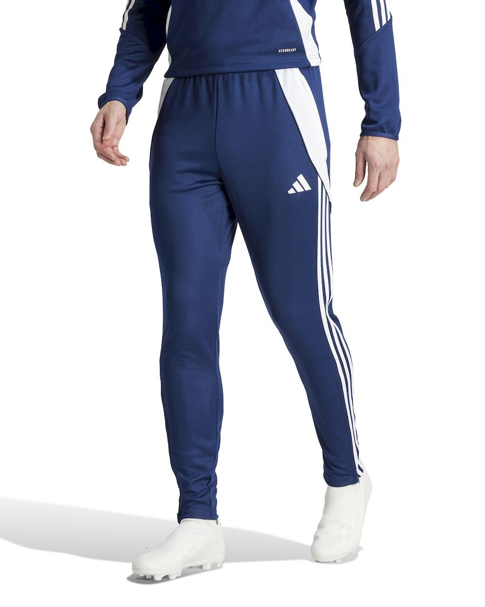 Pantaloni tuta Pants UOMO Adidas Tiro 24 Training Blu con TASCHE a ZIP