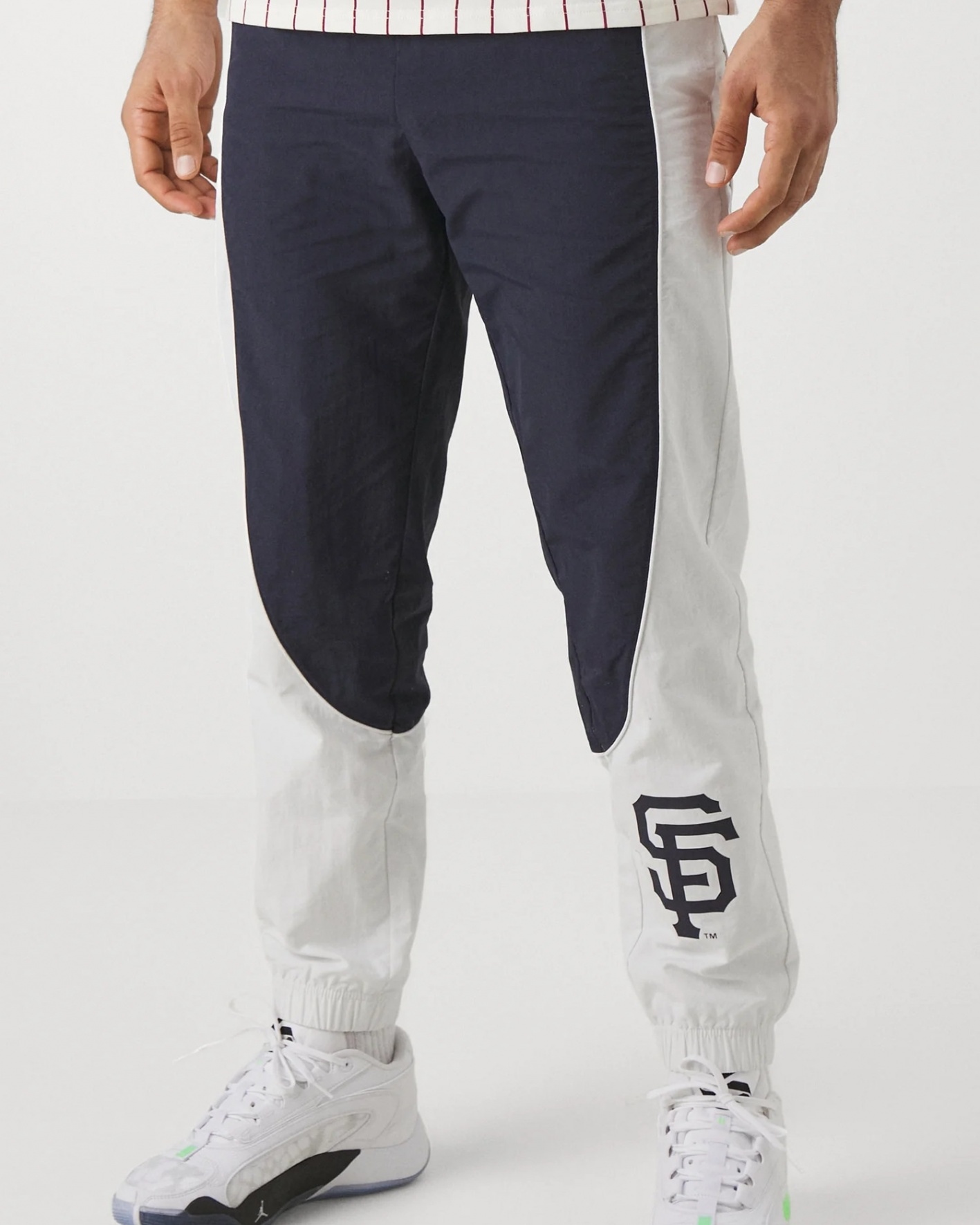  Pantaloni tuta rappresentanza UOMO Champion Baseball San Francisco Giants Blu