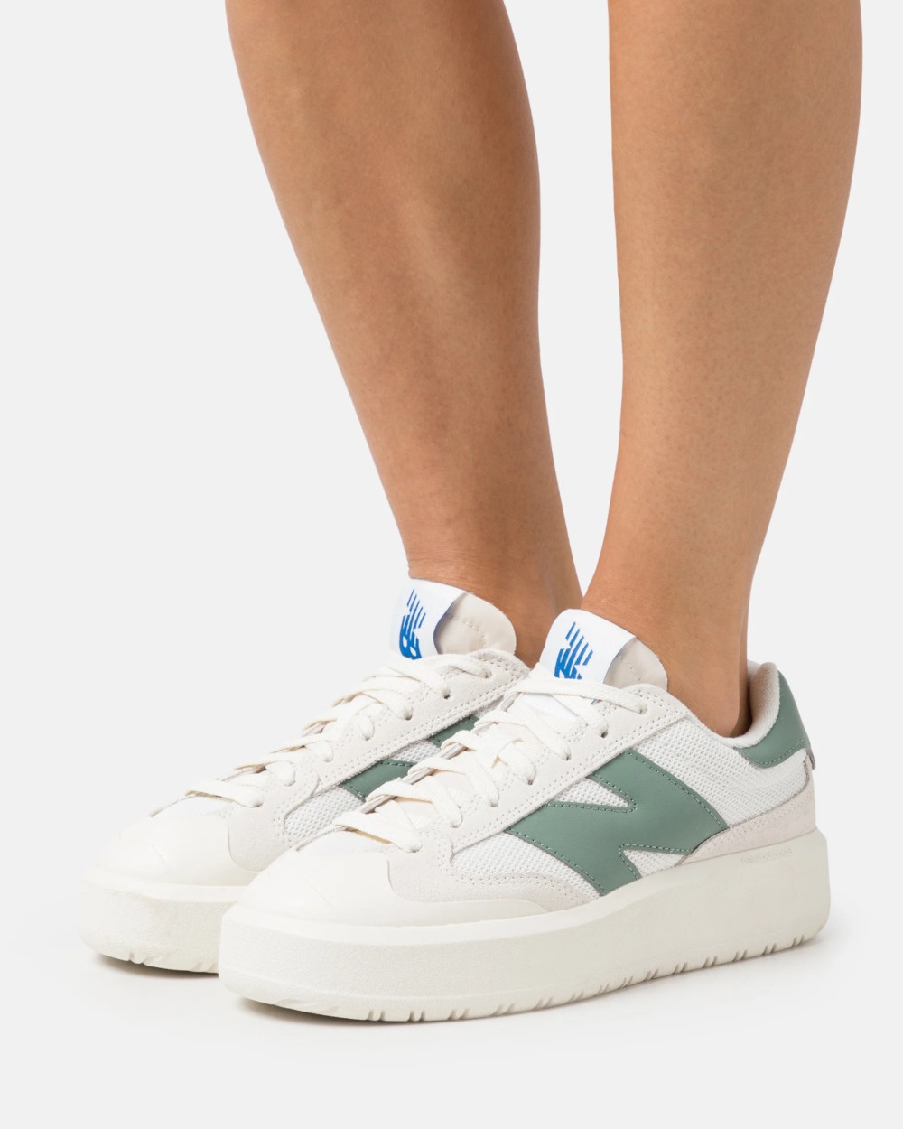  Scarpe Sneakers Unisex New Balance CT 302 RO Bianco verde Lifestyle Footwear