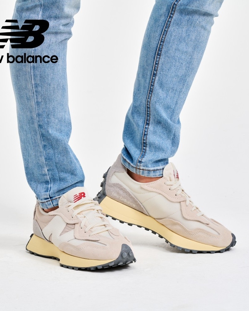  Scarpe Sneakers Unisex New Balance 327 WRB Beige Lifestyle