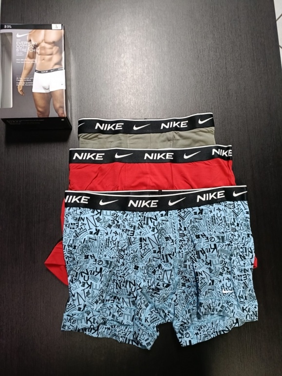  Intimo Boxer Slip Culotte UOMO Nike Underwear Trunk 3 Pack Multicolor 472