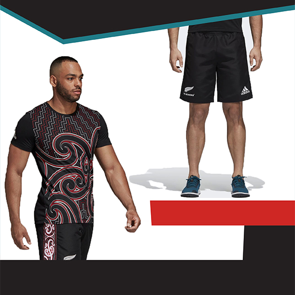 T-shirt Adidas Maori All Blacks Graphic Tee