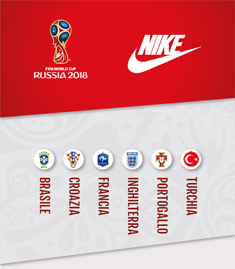 Nike Mondiali Russia 2018