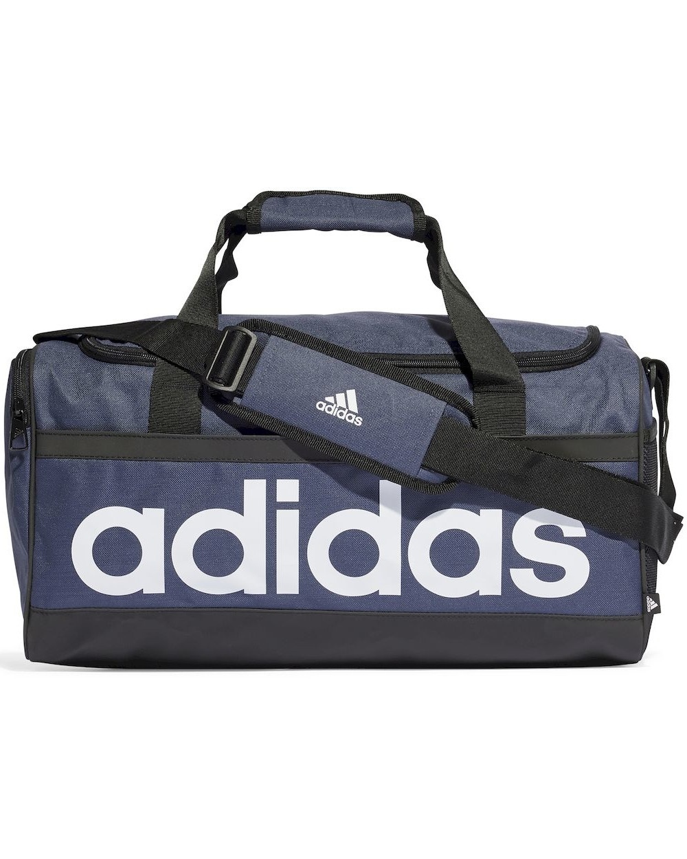  Adidas Borsa Holdall Duffle bag Blu poliestere Linear Small Unisex