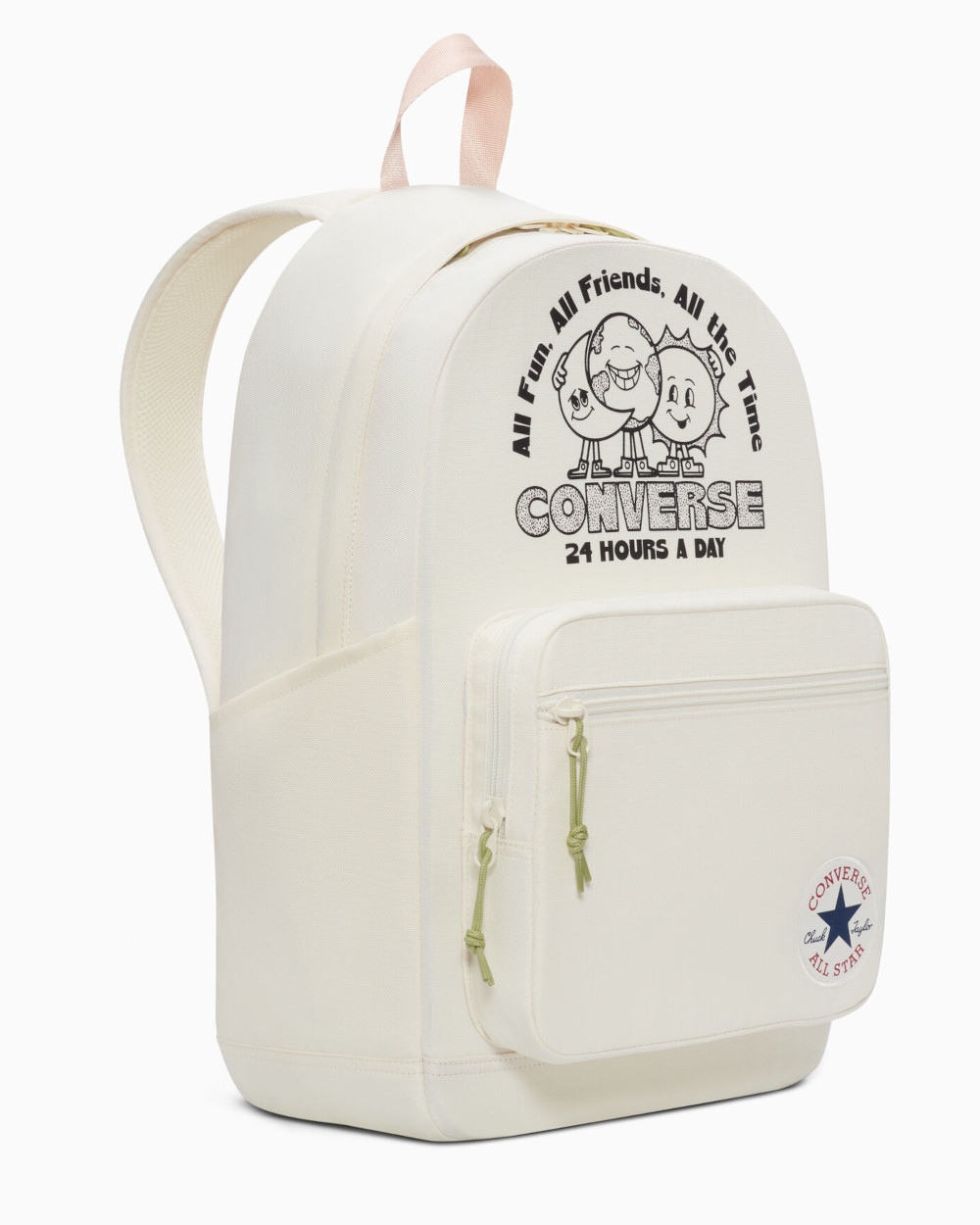  Converse Zaino Bag Backpack Bianco poliestere Go 2 Backpack Unisex