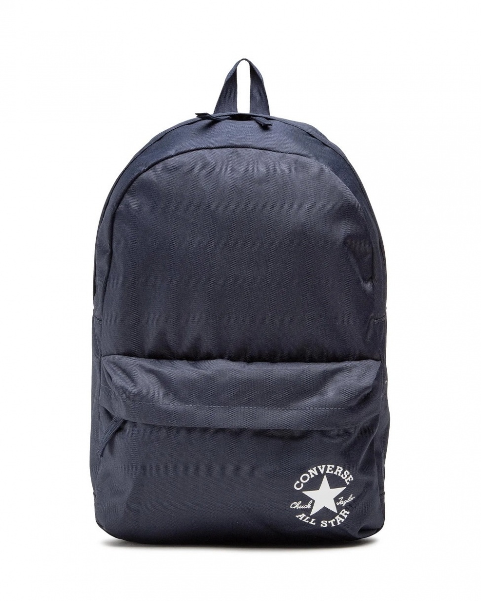  Converse Zaino Bag Backpack Blu All Star Patch