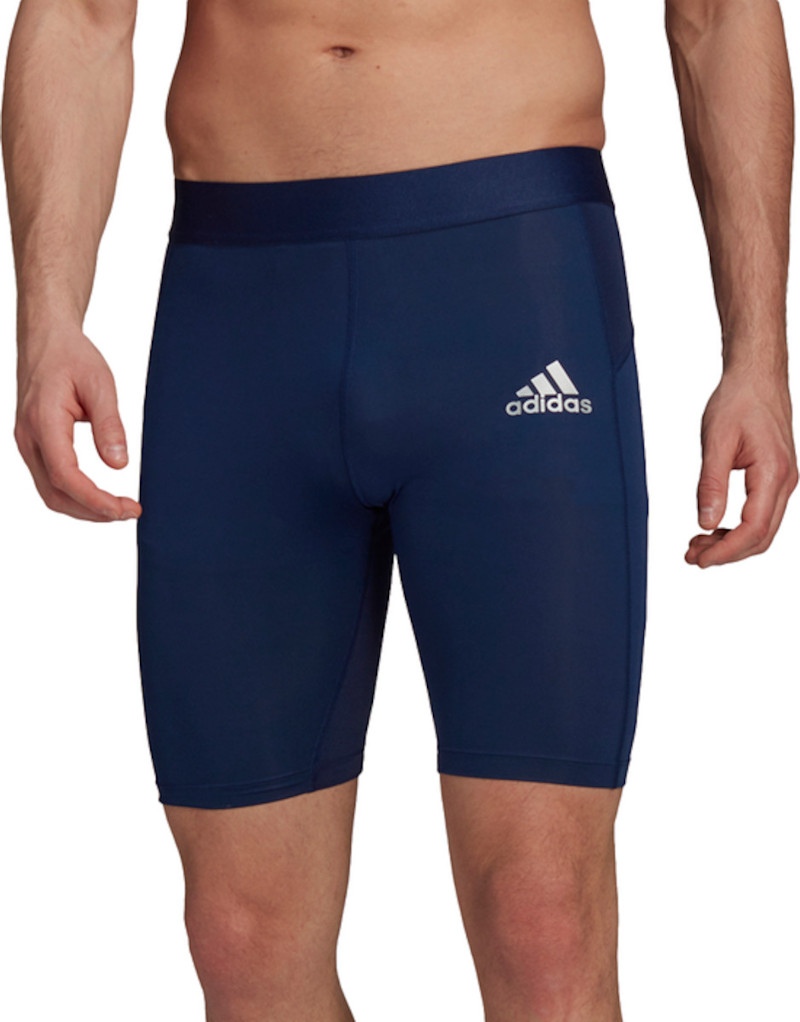  Intimo Tecnico UOMO Adidas TechFit Shorts TIGHT M Blu Pantaloncini Shorts