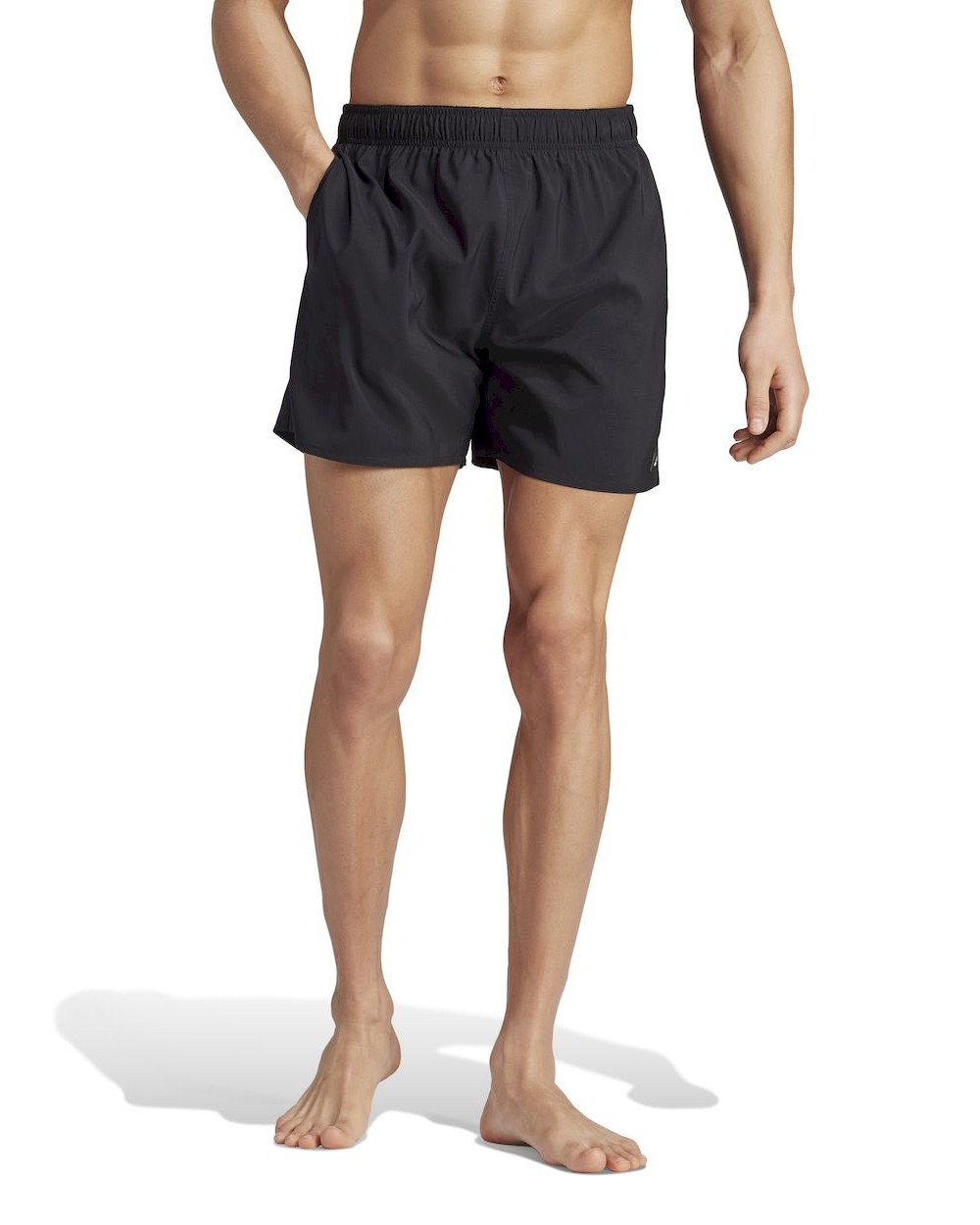 Costume da Bagno shorts pantaloncini UOMO Adidas Solid CLX Short-Length Nero