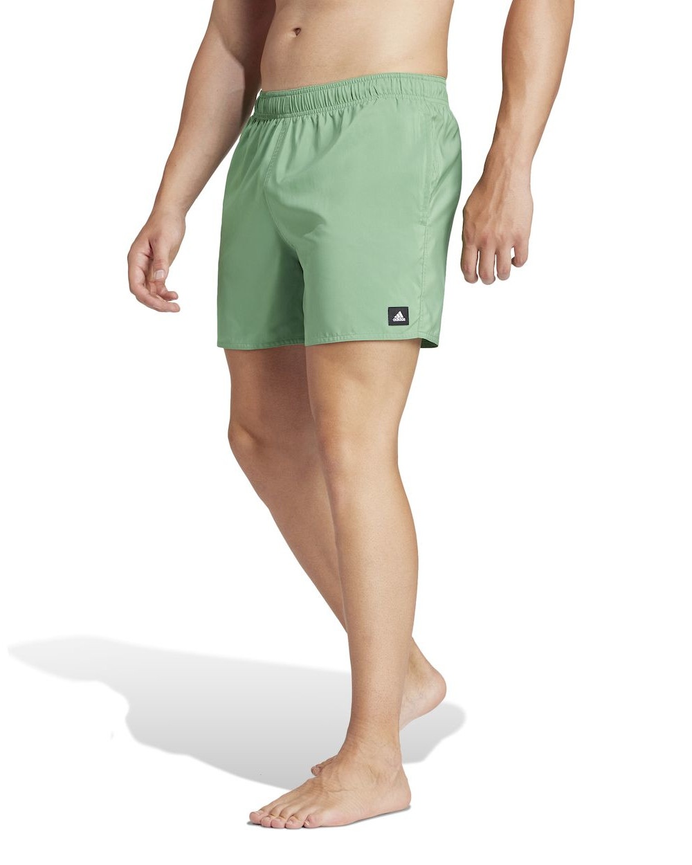  Costume da Bagno pantaloncini shorts UOMO Adidas Solid CLX Short-Length Verde