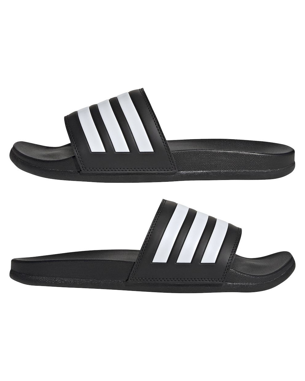 Ciabatte sandali UOMO Adidas ADILETTE Comfort Nero Bianco