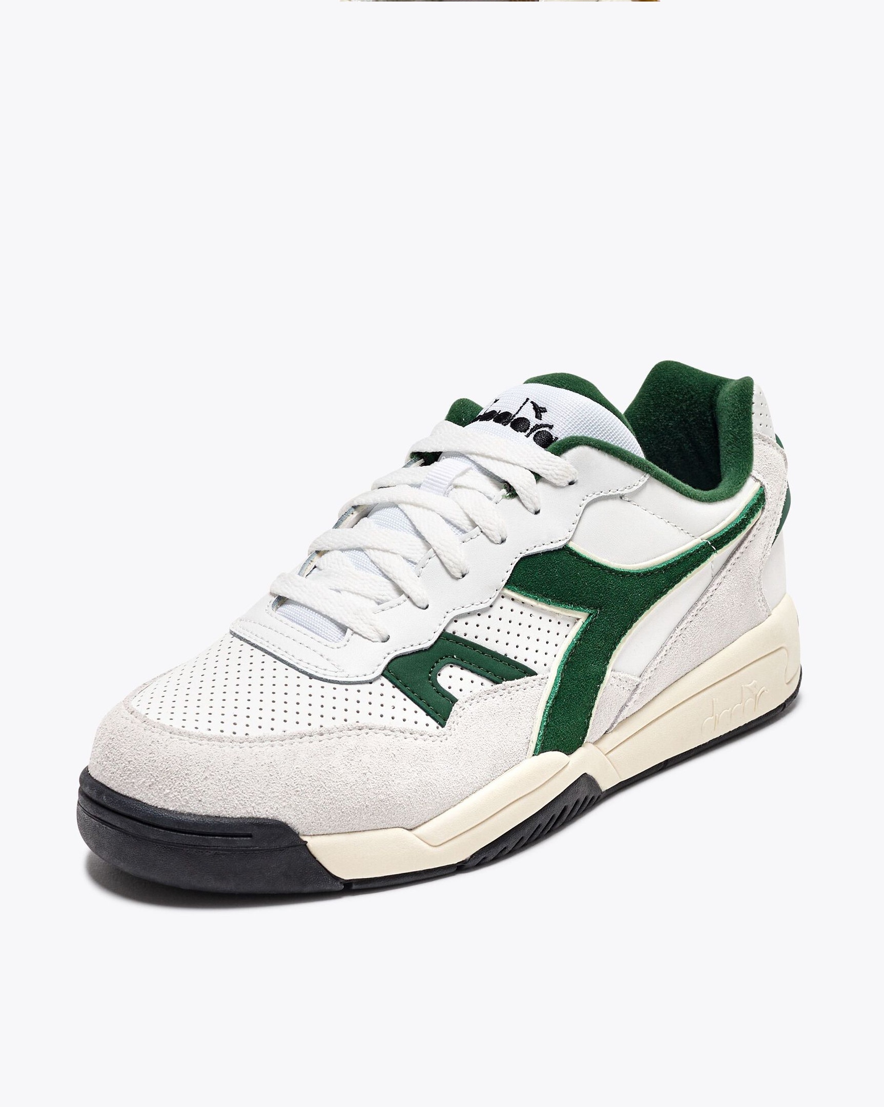  Scarpe Sneakers UOMO Diadora WINNER SL Bianco Verde T2 Lifestyle