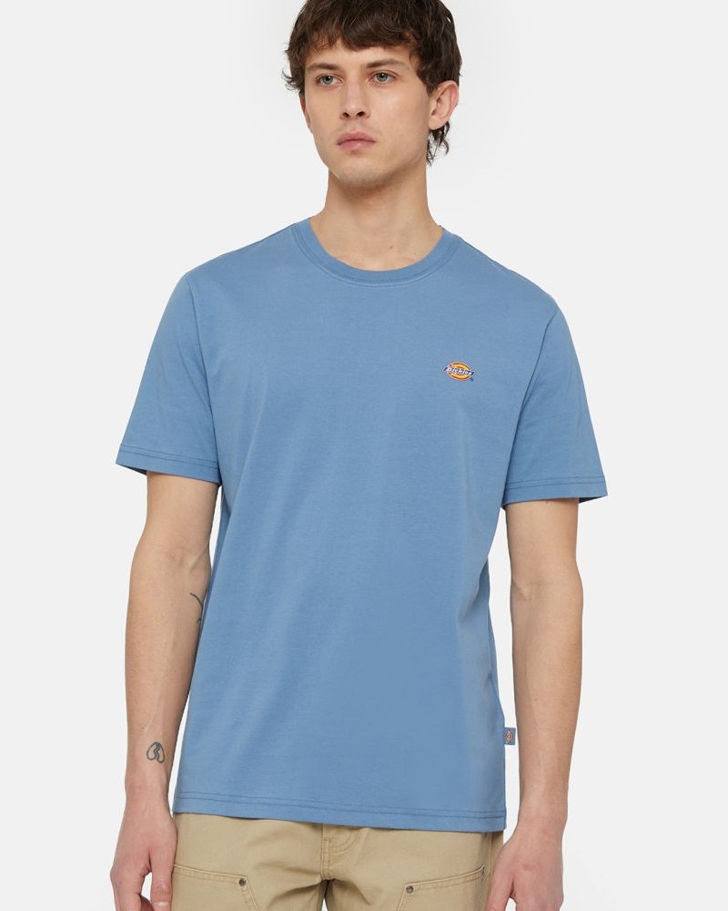  T-shirt maglia maglietta UOMO Dickies Azzurro SS MAPLETON Cotone Lifestyle