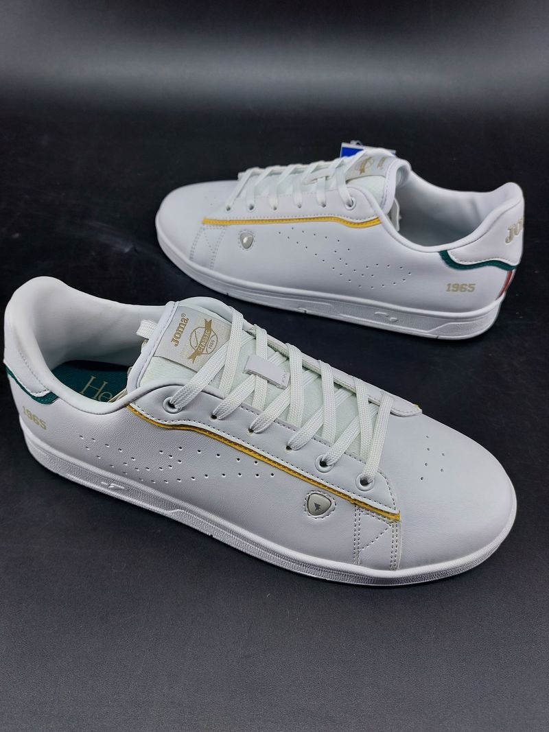 Scarpe Sneakers UOMO Joma C.CLASSIC MEN 2316 Bianco Giallo Verde