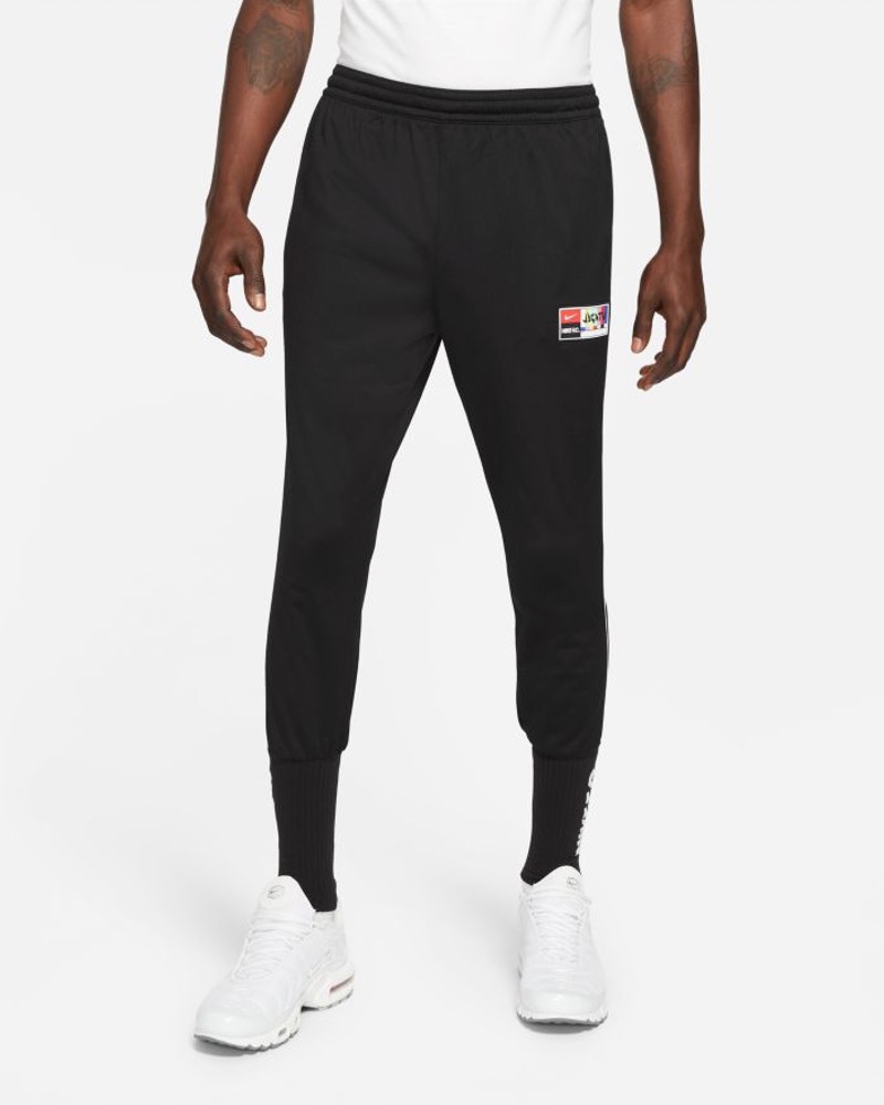  Pantaloni tuta Pants UOMO Nike Nero Bianco 2021 fc sock cuff Joga Bonito