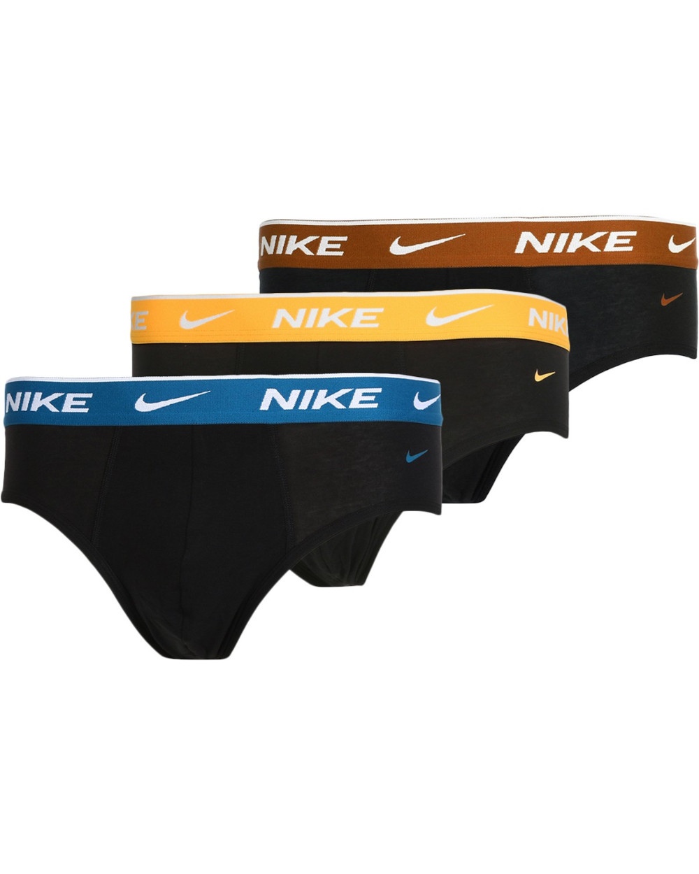  Intimo Slip Mutande UOMO Nike Underwear BRIEF Graphic 3 PACK Slip cotone
