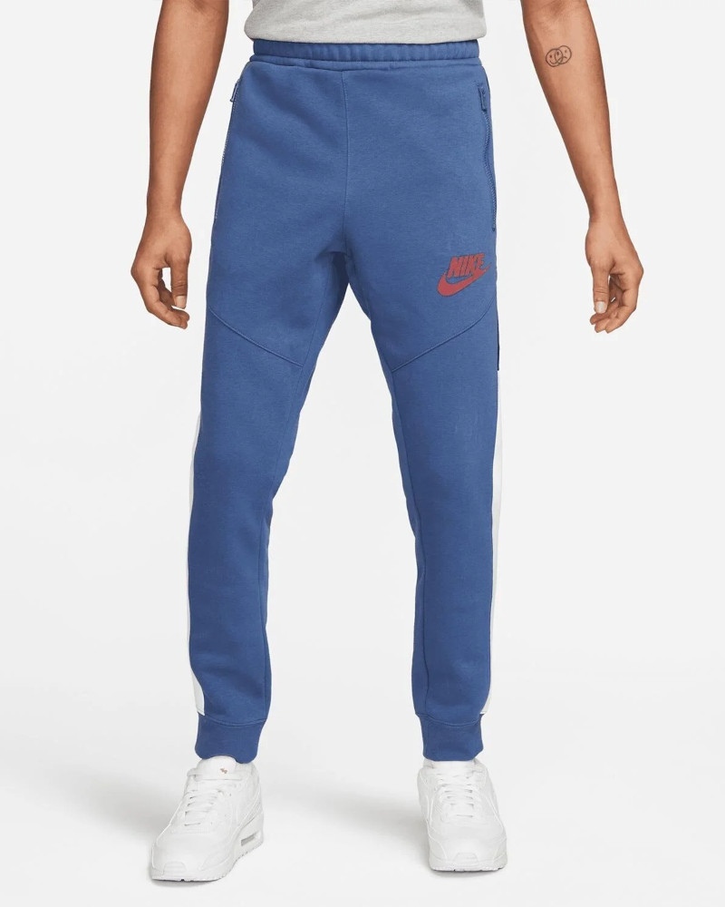 Pantaloni tuta Pants UOMO Nike Blu Sportswear NSW HYBRID Fleece JOGGER BB