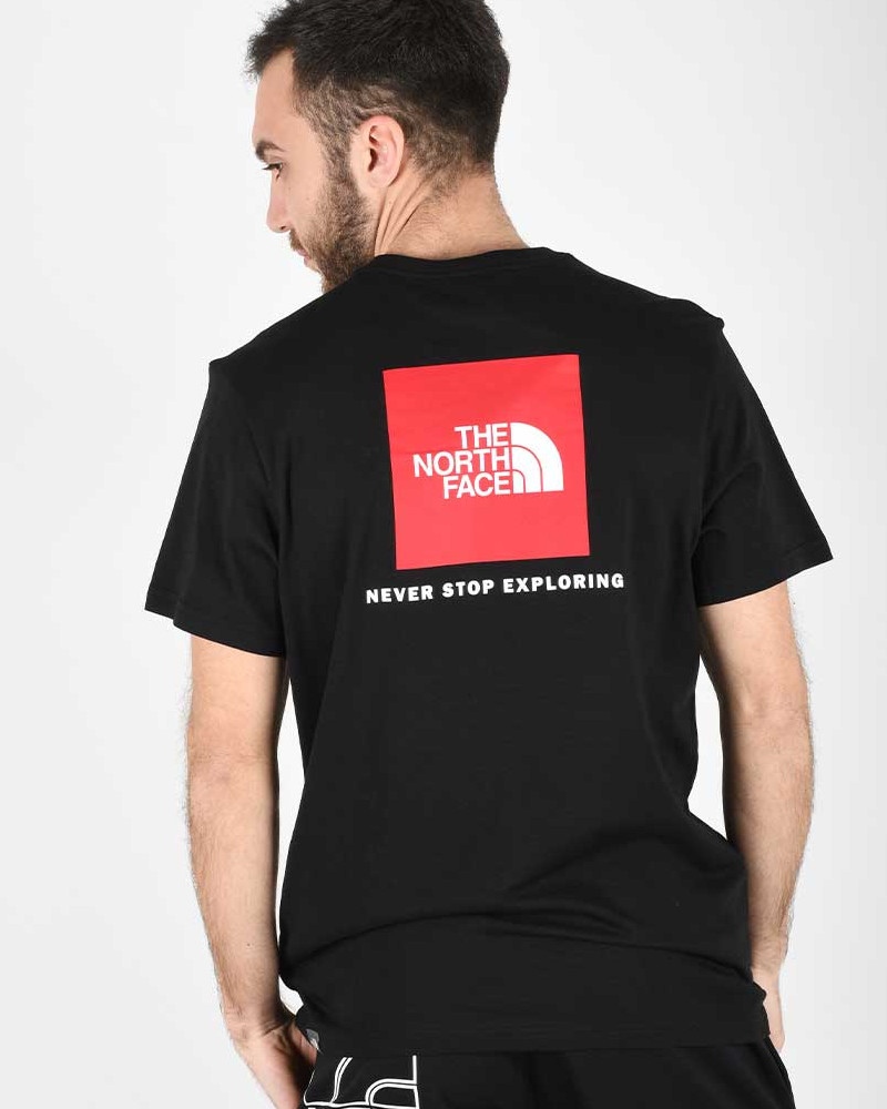  T-shirt maglia maglietta UOMO The North Face Nero REDBOX Tee Cotone Lifestyle