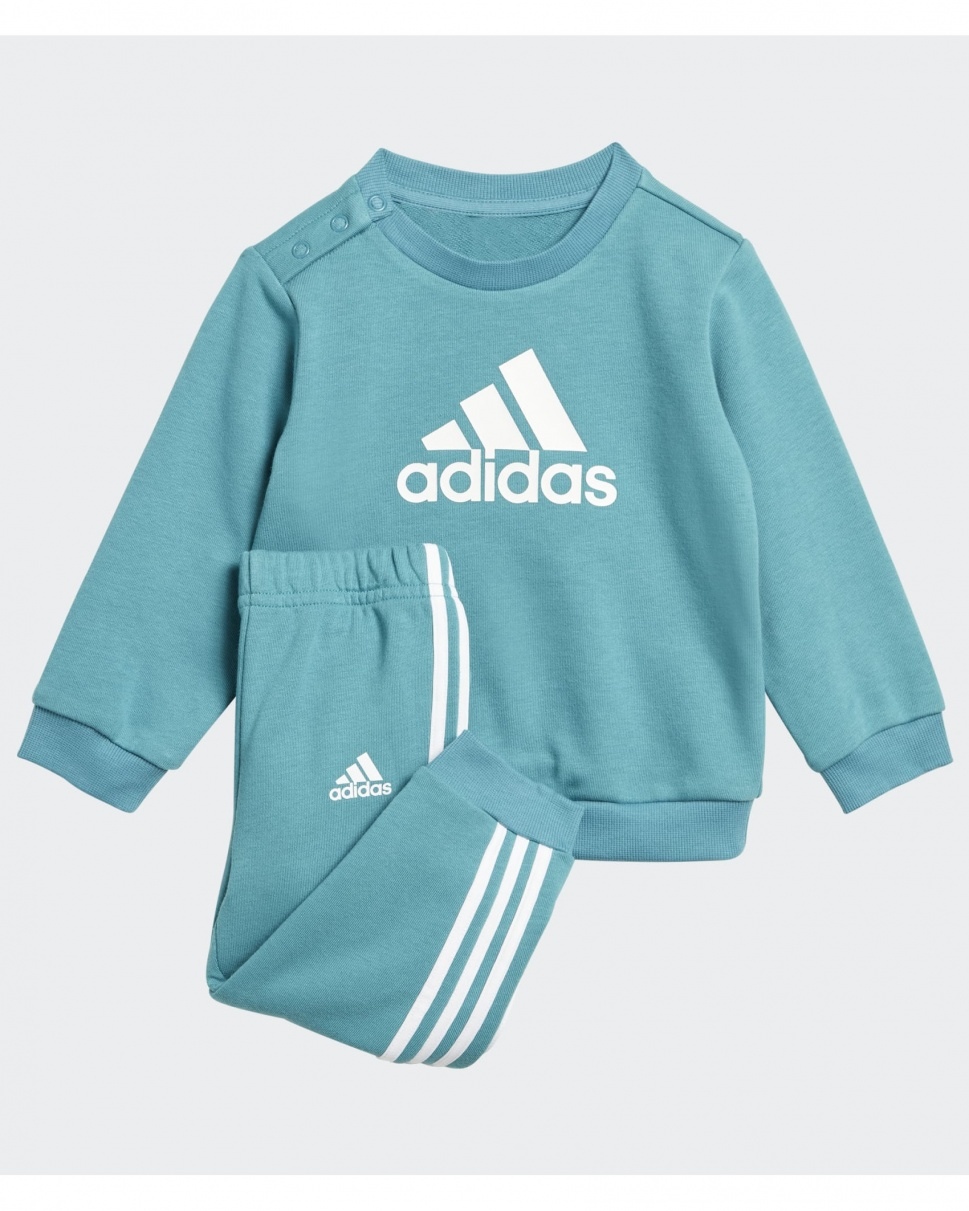  Tuta bambino kit tutina baby jogger Neonati Bebè Unisex Adidas I BOS FT B Verde