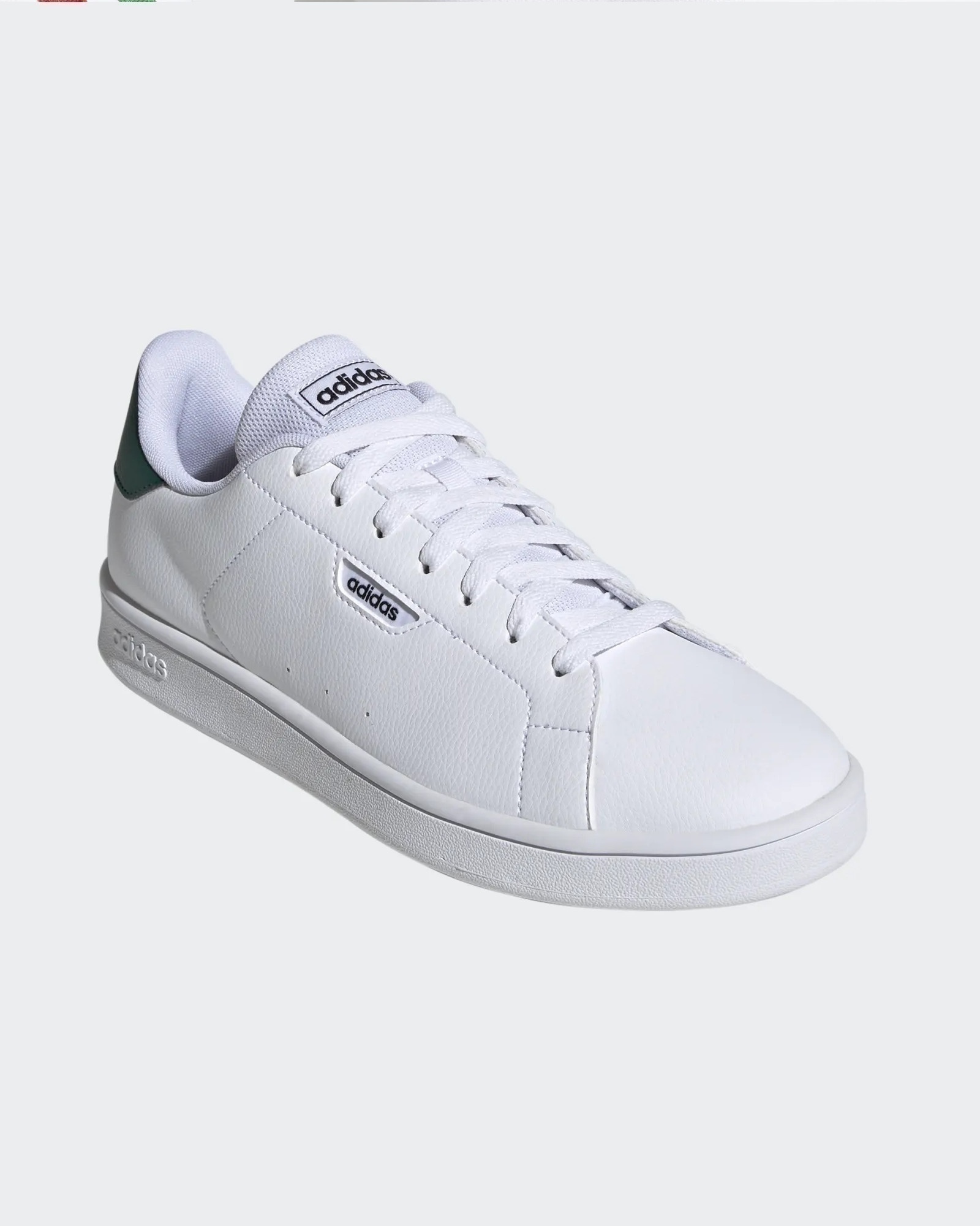 Scarpe Sneakers UOMO Adidas COURT Bianco Verde Sportswear