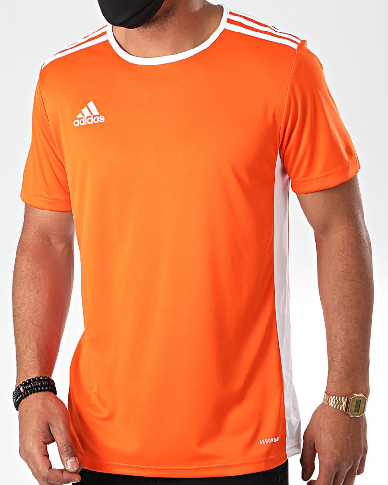  maglia calcio multisport UOMO Adidas Arancione Entrada 18 Jersey