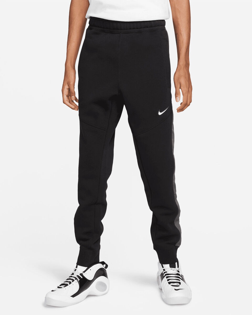 Pantaloni tuta Pants UOMO Nike SPORTWEAR BAND Nero con tasche Cotone