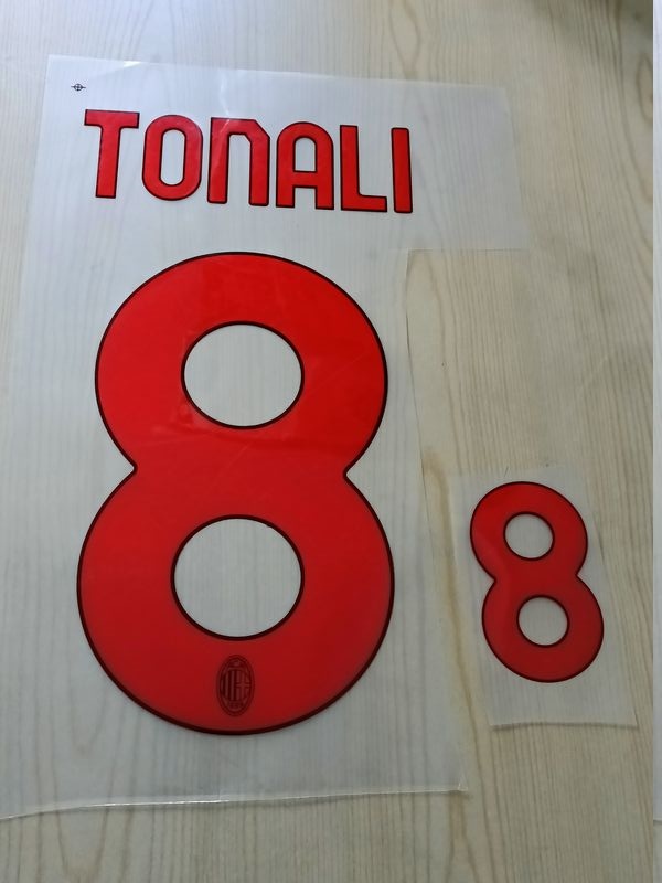  Ac Milan Kit Personalizzazione x maglia shorts TONALI 8 Away 2022 23 Seire A
