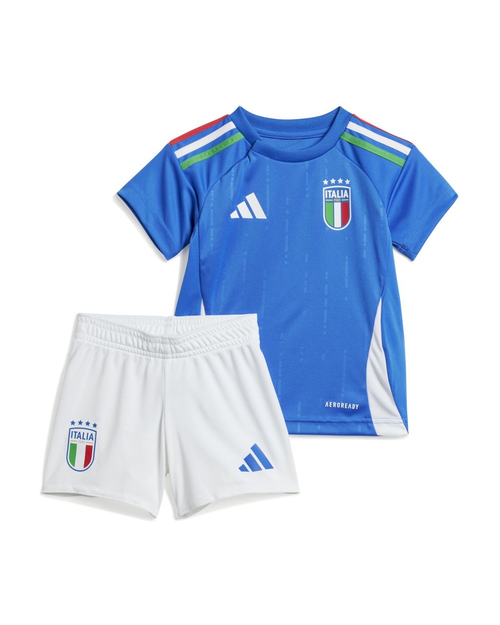  Italia Italy FIGC Adidas Baby Mini kit bebè completo calcio Bambino neonato