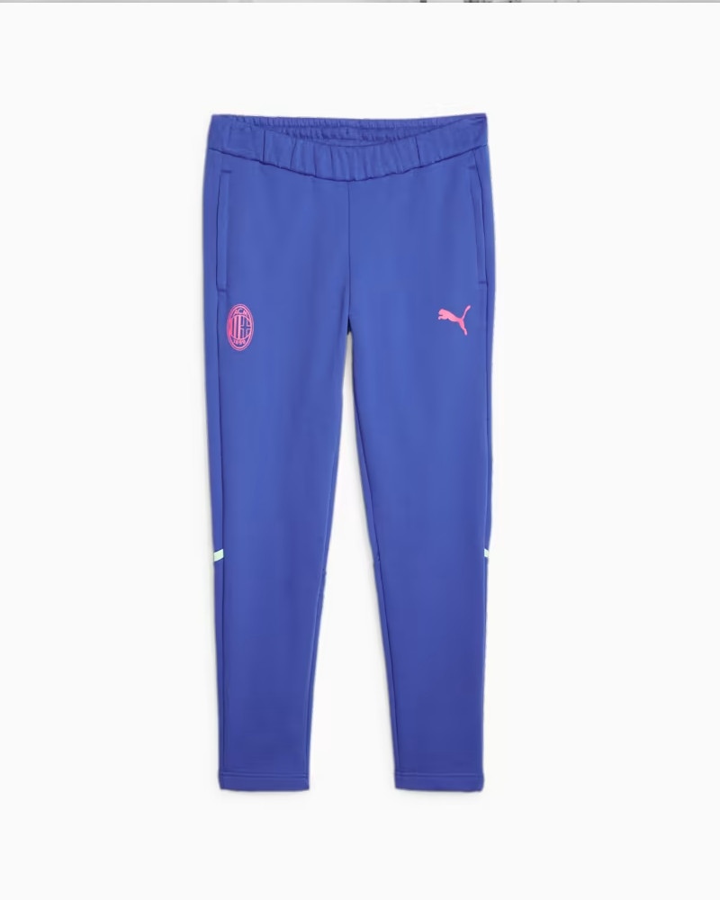  Ac Milan Puma Pantaloni tuta Pants Casuals Sweat Blu Third Cotone Felpato