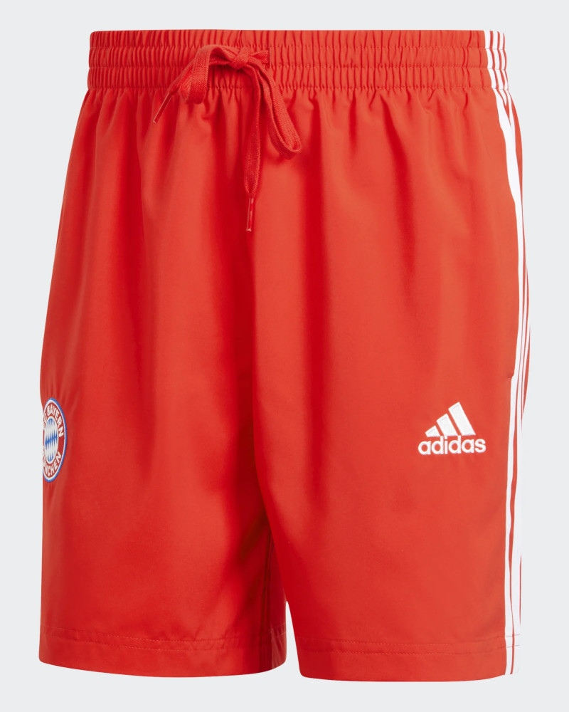  Bayern Monaco Adidas Pantaloncini Shorts DNA UOMO Rosso 2023 24