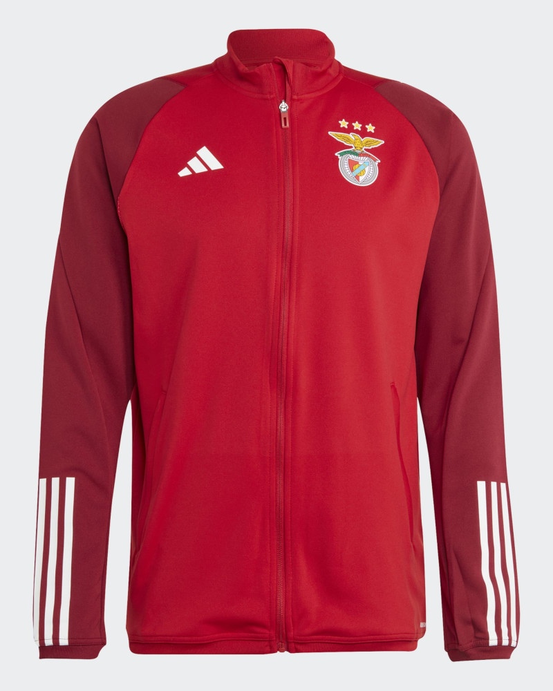  Benfica Adidas Giacca tuta allenamento UOMO Rosso 2023 24 Training