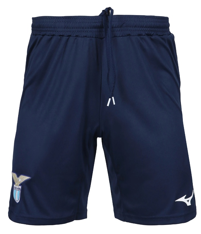  SS Lazio Mizuno Pantaloncini Shorts Blu poliestere UOMO Third 2023 24