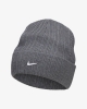 Nike hat Sportswear cap NSW BEANIE FSHRMN NUSHRED unisex Gray Cotton