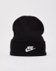 Nike Sportswear PEAK BEANIE hat with turn-up unisex Black