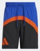 sports shorts Adidas GALAXY BasketBall Blue Royal man With pockets