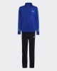 Sport Freizeit Trainingsanzug ADIDAS Boy Child Train Icons AEROREADY 3-Streifen Polyester Full Zip blau