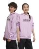 Addias J ALL SZN HD Pullover Hoodie for Children Pink fleece cotton