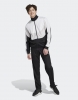  Tuta Intera Completa UOMO Adidas Sportswear ColorBlock Nero Grigio Bianco