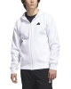 Adidas Future Icons Badge Of Sport Full-Zip Baumwoll-Sportjacke für Herren in Weiß