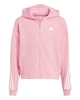 Hoodie Suit Jacket Hoodie Future Icons 3-Stripes Full-Zip Cotton Fleece Children Pink