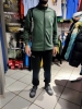 Leisure sport Tracksuit Complete one-piece suit Australian Shadow Cotton fleece Kombu Green man