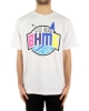  T-shirt maglia maglietta tempo libero UOMO BHMG ICONIC Bianco 2021 Cotone