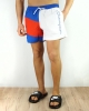 Costume da Bagno pantaloncini Uomo Champion Beachshort Bianco rosos blu 2021