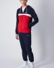 Complete Tracksuit CHAMPION Legacy CB Hoodie Cotton fleece man Man Red white blue