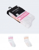 Converse 2PP ALL STAR DOUBLE STRIPE sports socks socks x 2 Pair Sportswear lifestyle White