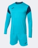 COMPLETE KIT Football GOALKEEPER Joma PHOENIX GK Jersey Shorts MAN Polyester Light Blue