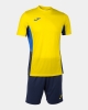 KIT SET ENSEMBLE COMPLETE Joma DANUBIO II Jersey Shorts MAN Polyester Yellow Blue