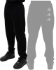sports suit trousers KAPPA 222 BANDA 10 VALTEN Brushed Cotton with pockets Sport Street man Black