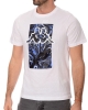  T-shirt maglia maglietta UOMO Kappa Bianco LOGO EZIO Cotone