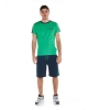 Complete leisure kit Man set t-shirt bermuda Academy 1947 Green Blue