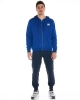 Tracksuit LEONE 1947 Sporty Fluo Hood Brushed Cotton french terry Man SURF THE WEB-NAVY